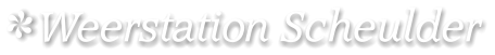 Weerstation Scheulder